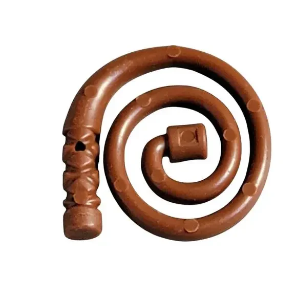 LEGO Coiled Whip Reddish Brown 61975 6401395 Weapon Minifigure Replacement Parts - Picture 2 of 2